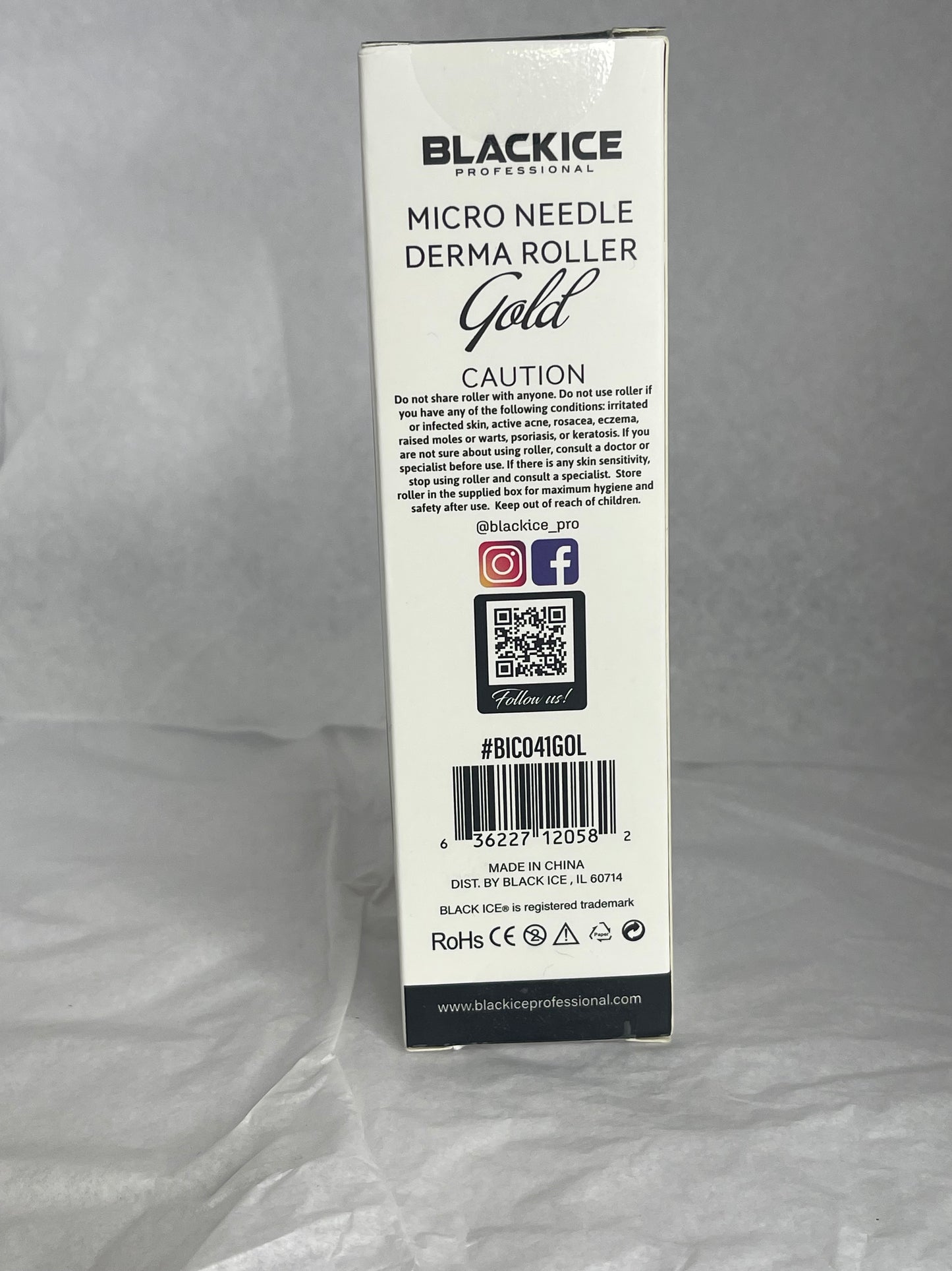 Gold-Micro Needle Derma Roller