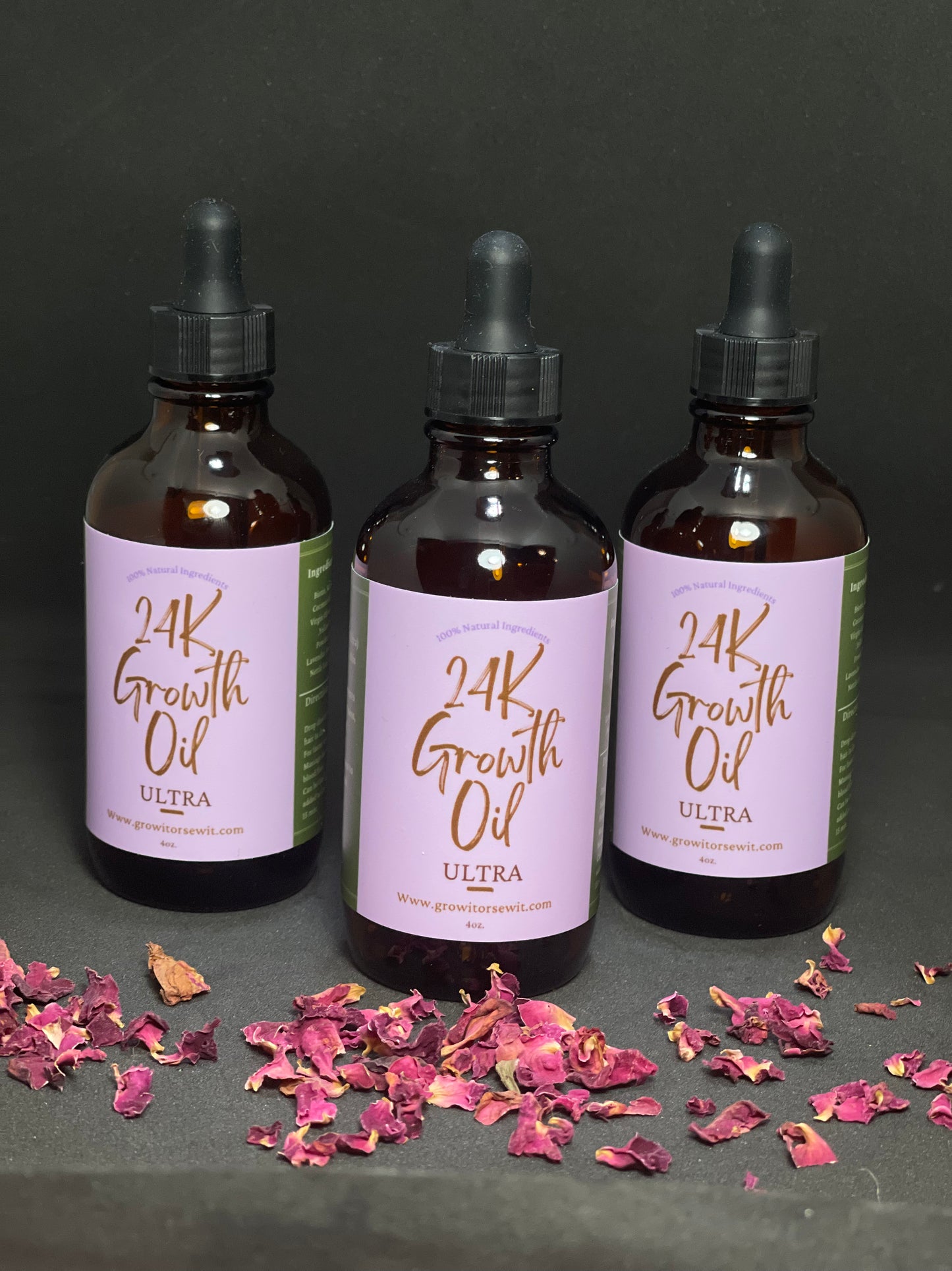 24K Growth Oil (Ultra) 4oz.