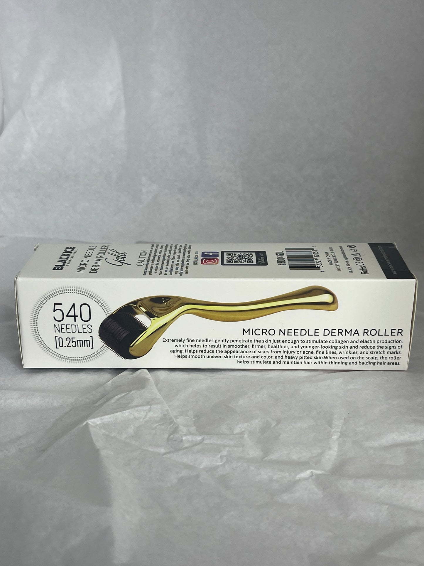 Gold-Micro Needle Derma Roller